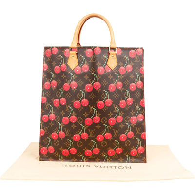 Louis Vuitton Limited Edition Monogram Murakami Cerises Sac Plat Handbag