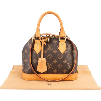 Louis Vuitton Monogram Canvas Alma BB handtas