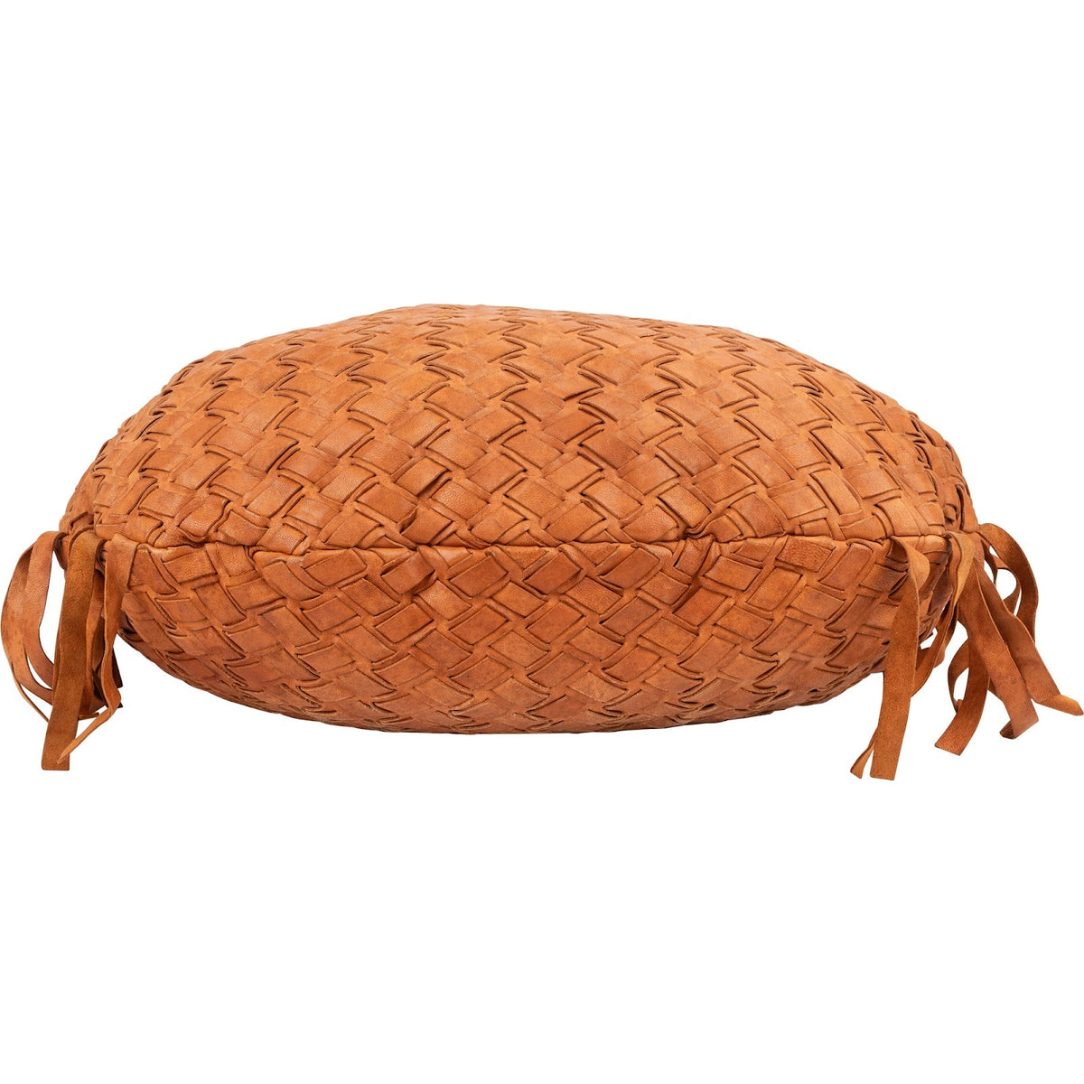 Sac porté épaule Hobo Miu Miu en cuir tressé à franges