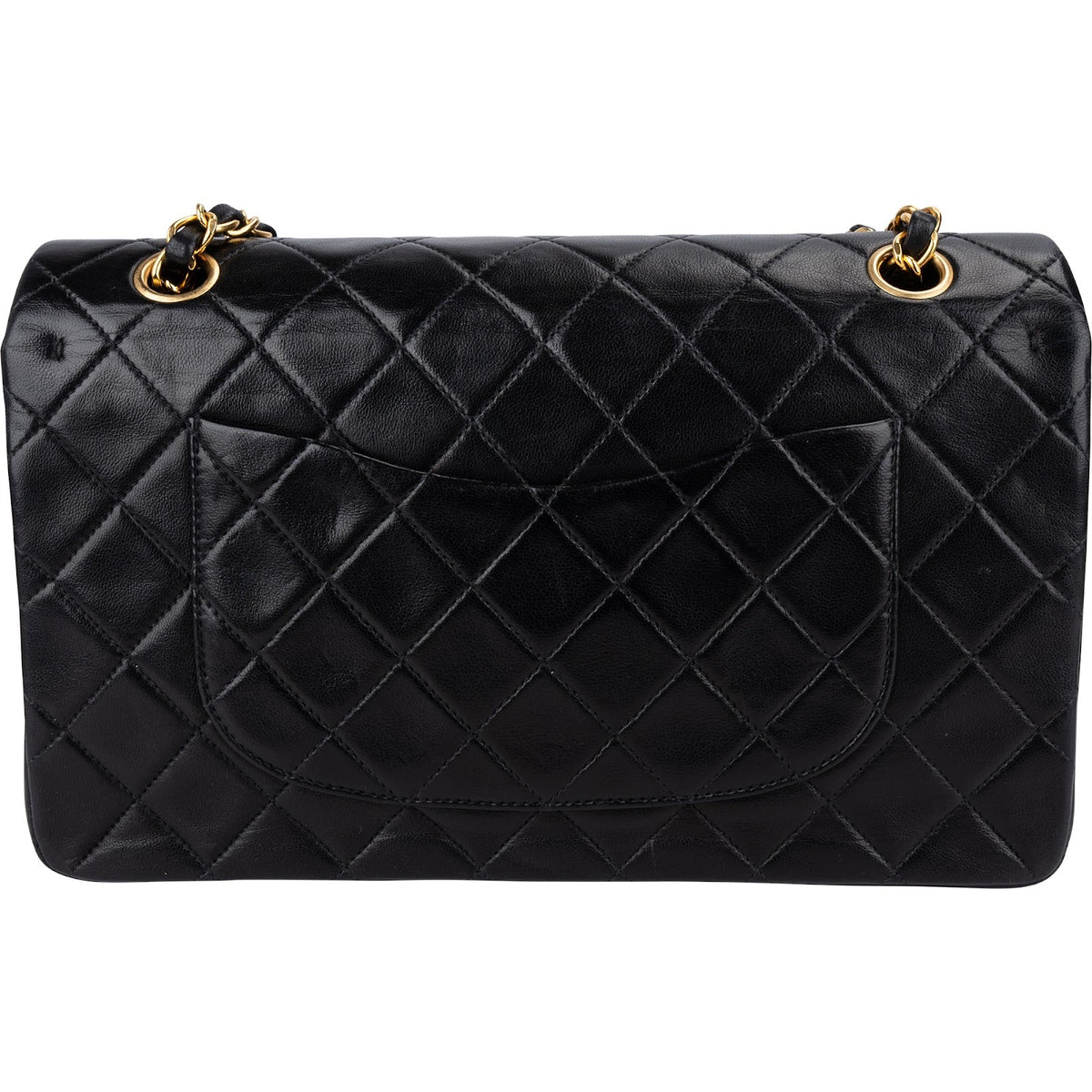 Chanel Lammleder Gold Medium Double Flap Schultertasche, Bild 4 von 16