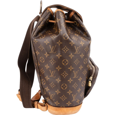 Mochila Louis Vuitton Montsouris GM en lona Monogram