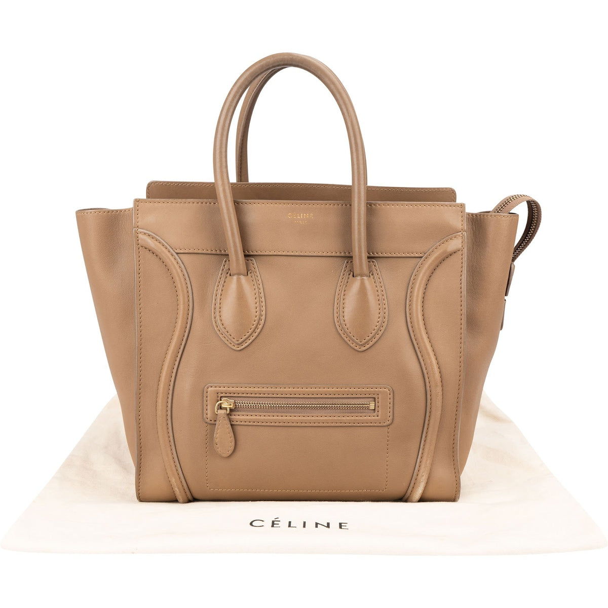 Celine Luggage aus glattem Kalbsleder – Ansicht 2
