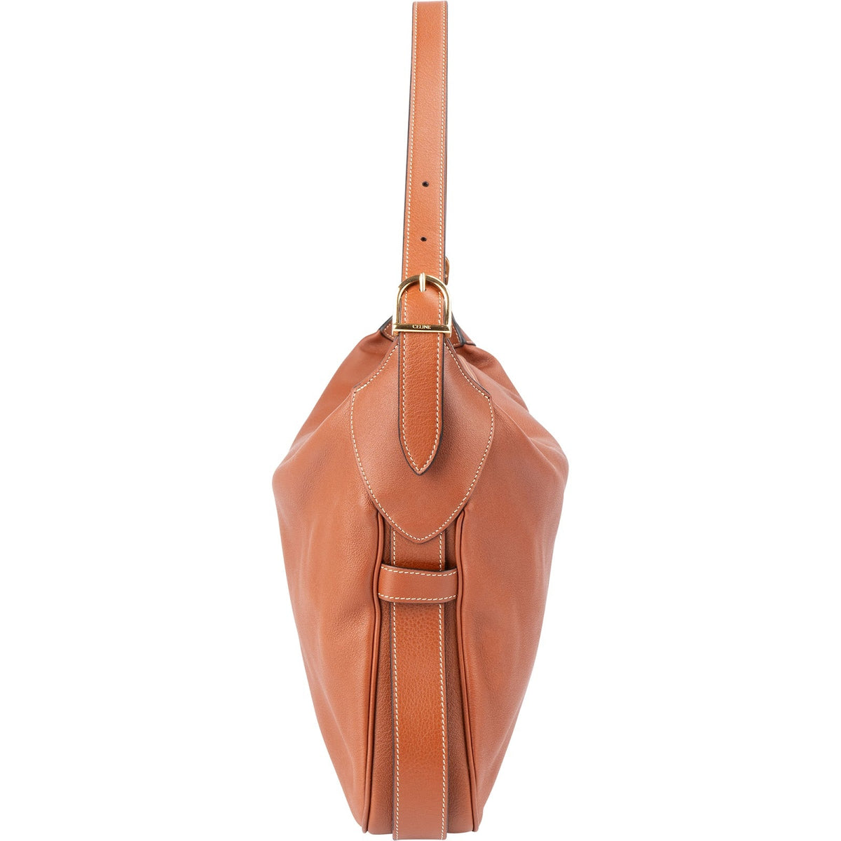 Celine Soft Grained Calfskin Medium Romy Shoulder Bag
