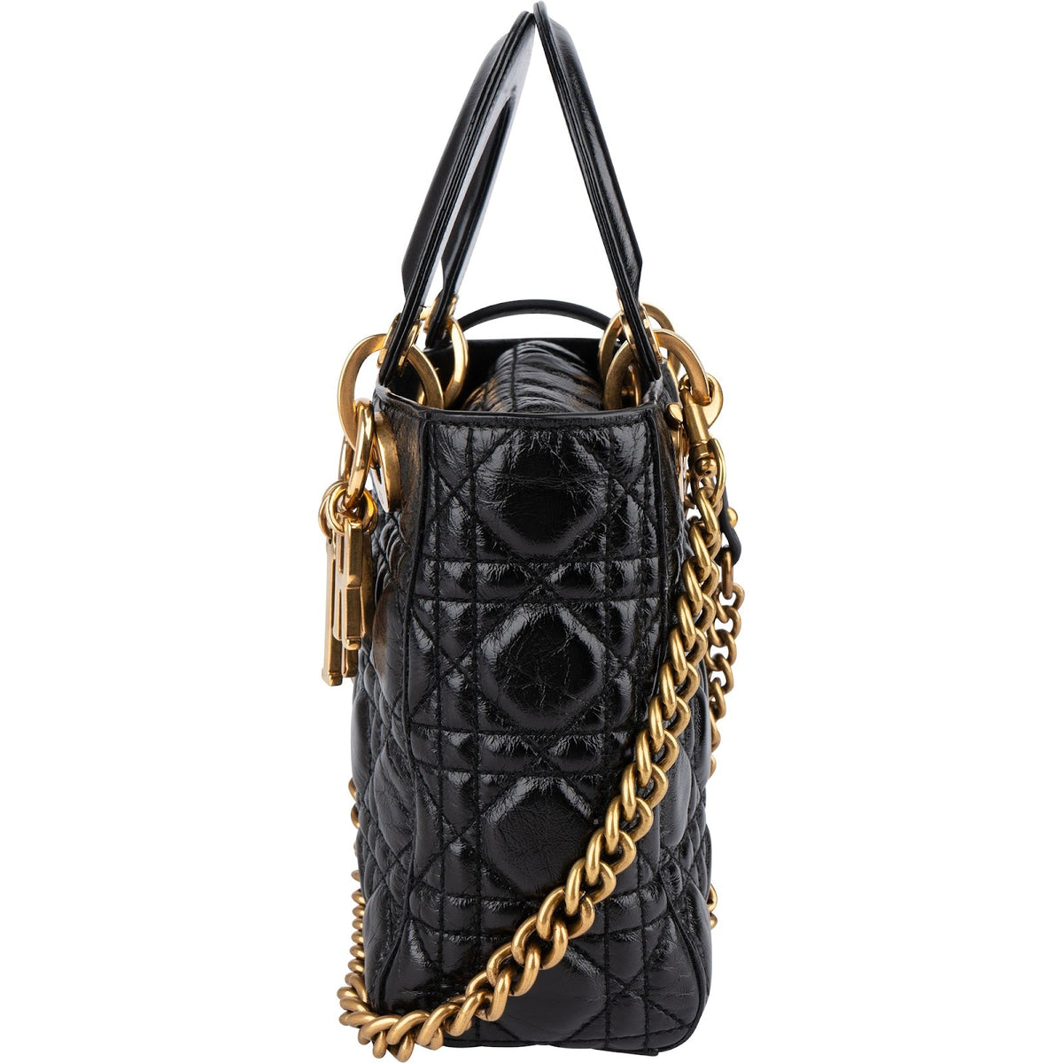 Dior Crinkled Lammleder Lady Dior Handtasche, Bild 6 von 12