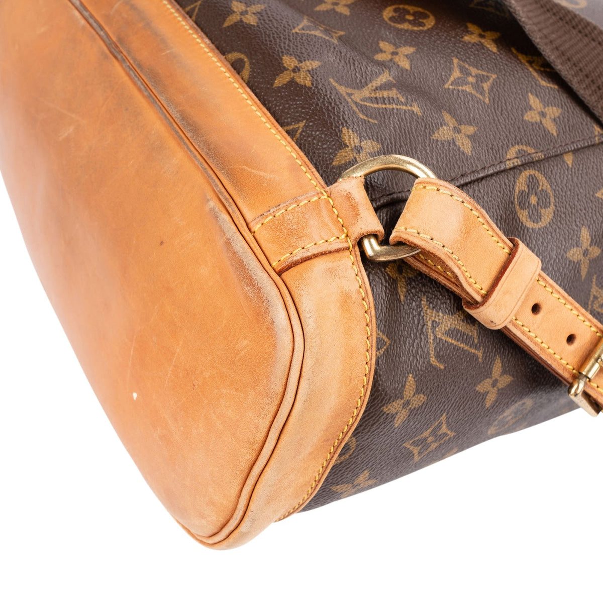 Sac à dos Louis Vuitton Montsouris GM en toile Monogram