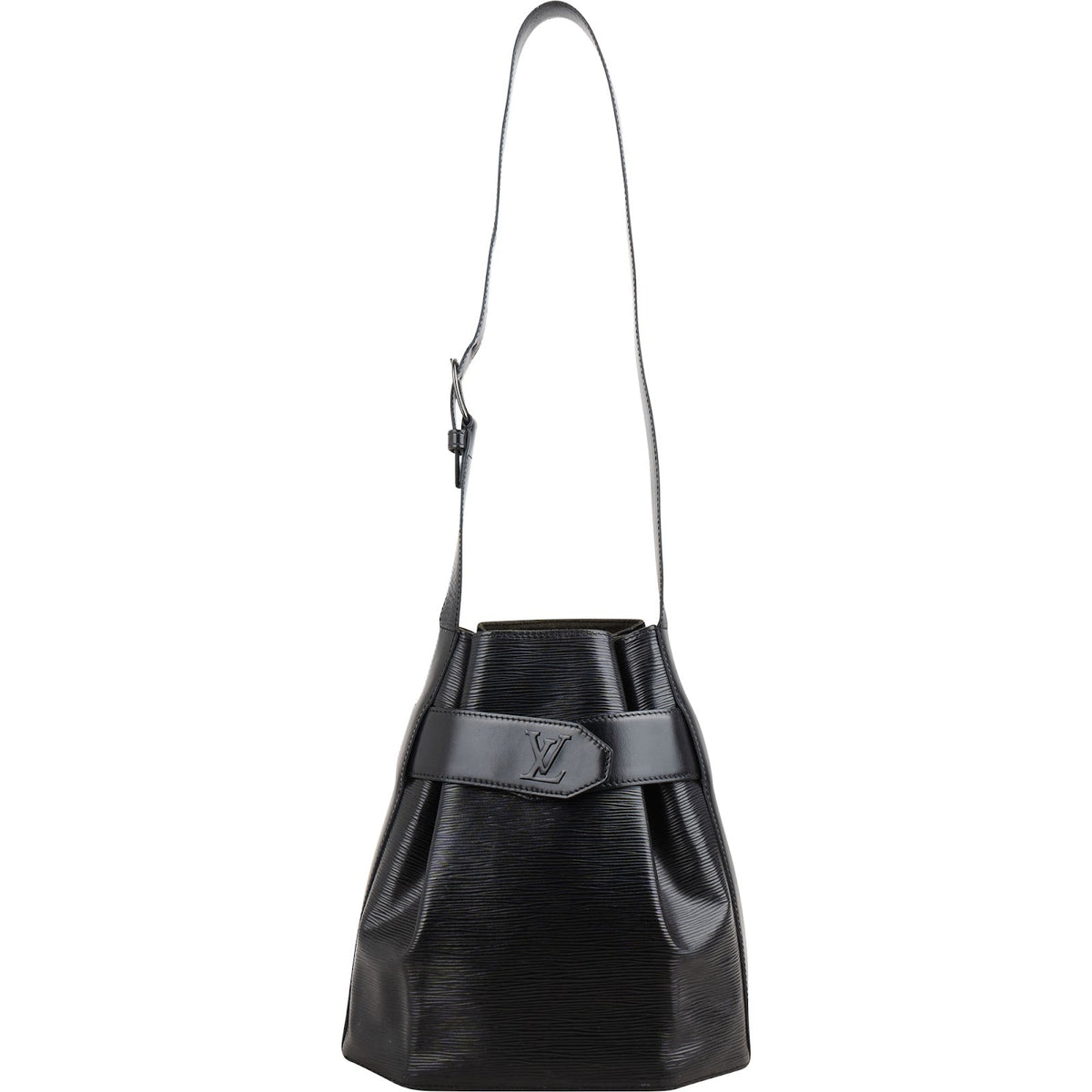 Louis Vuitton Noir Epi Sac d'Epaule PM Schultertasche, Bild 5 von 10