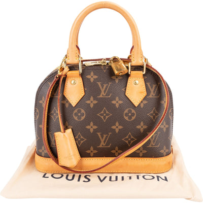 Louis Vuitton Monogram Canvas Alma BB handtas