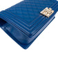 Chanel Boy Medium schoudertas van gewatteerd lamsleer met enkele flap