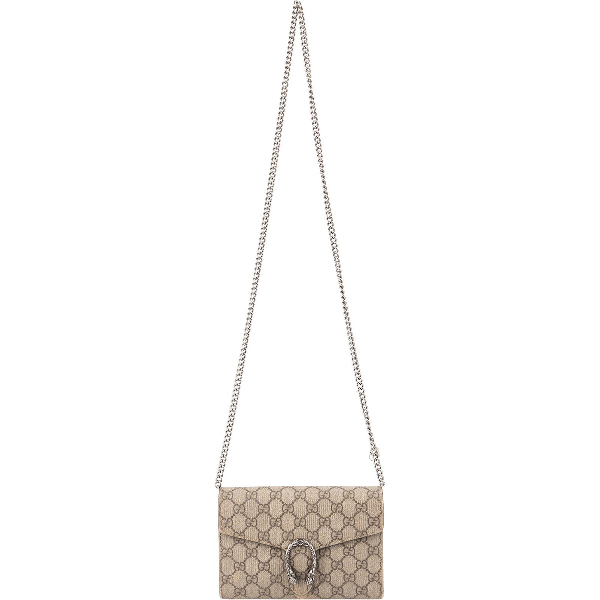 Bolso bandolera Gucci Dionysus Wallet On Chain en lona GG Supreme Monogram