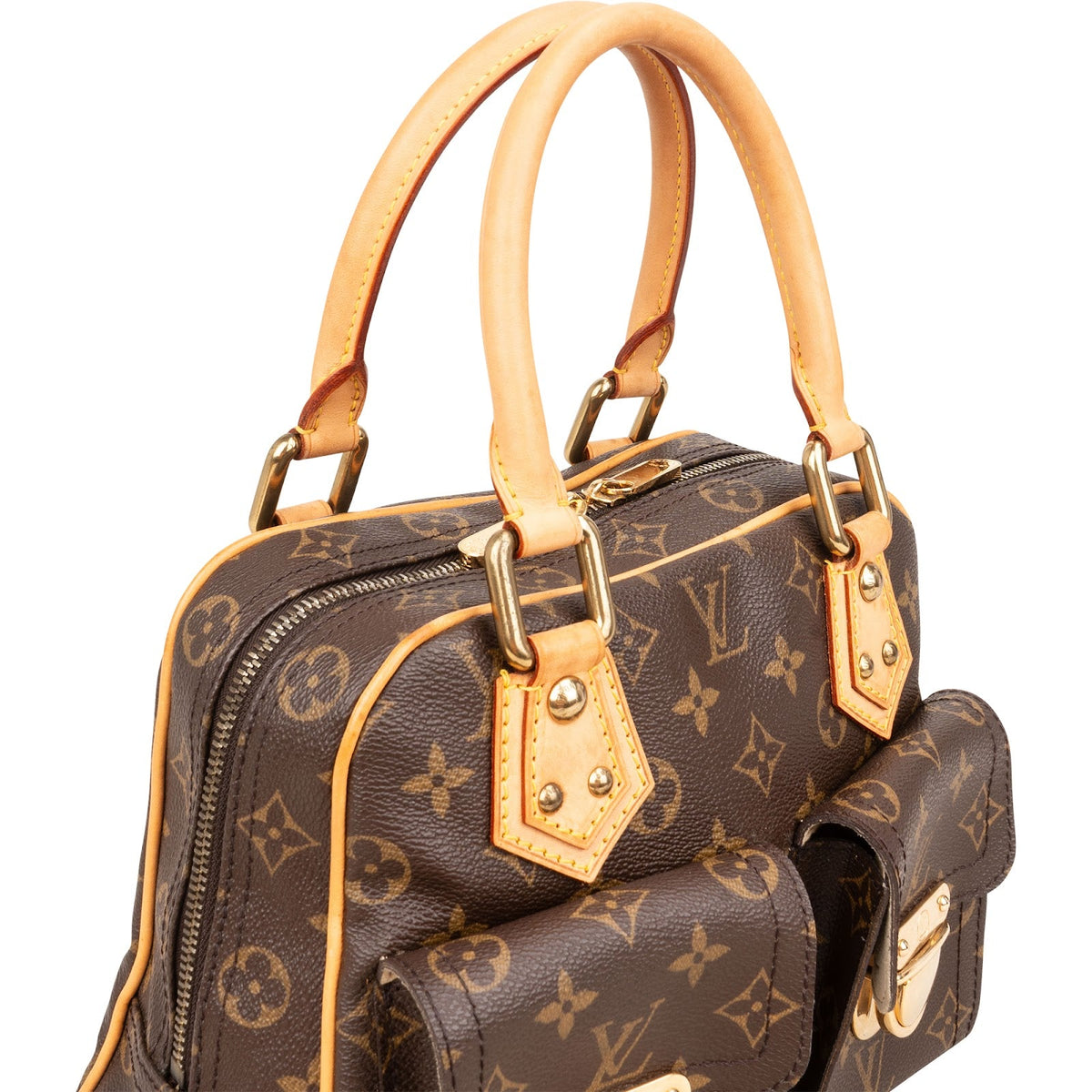Borsa Louis Vuitton modello Manhattan PM in tela Monogram