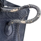 Celine Phantom aus blauem Pythonleder – Detailansicht 8