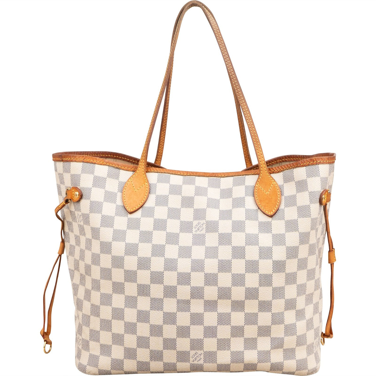 Sac cabas Louis Vuitton Neverfull MM en toile Monogram Damier Azur