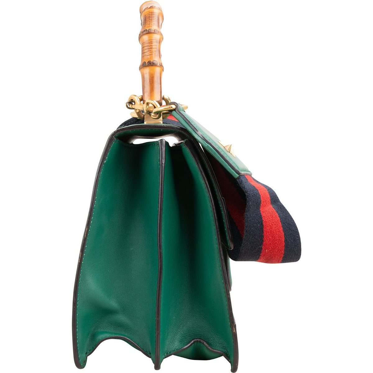 Gucci Multicolor Leather Dionysus Bamboo Top Handle Crossbody Handbag
