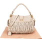 Miu Miu Matelassé Leather Coffer Handbag