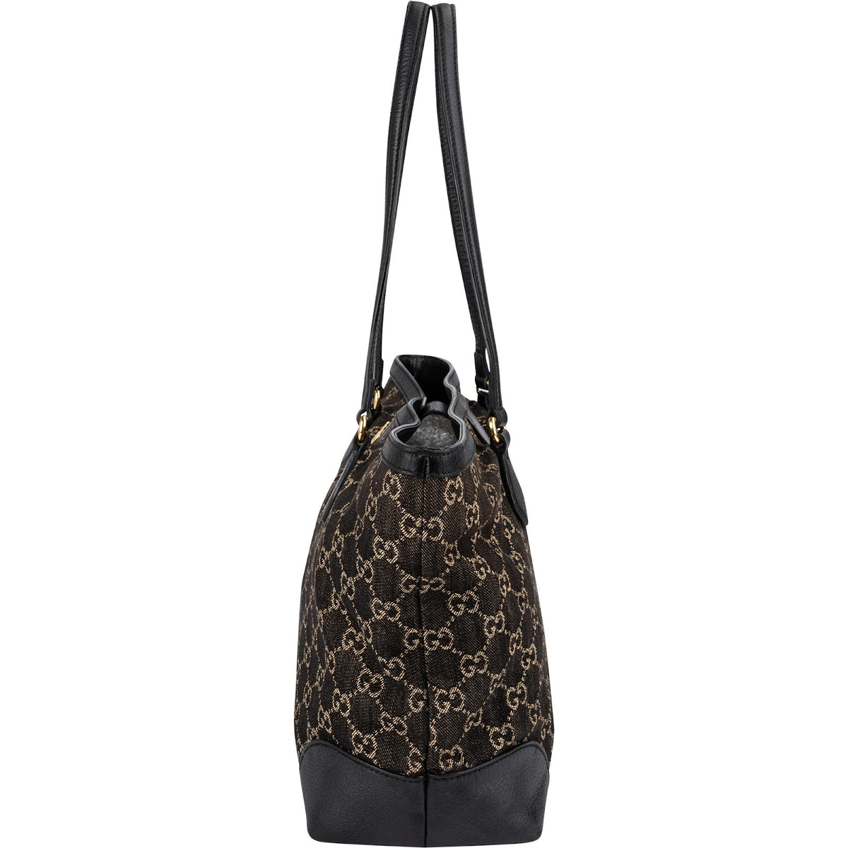 Gucci Monogram GG Denim Ophidia tote schoudertas