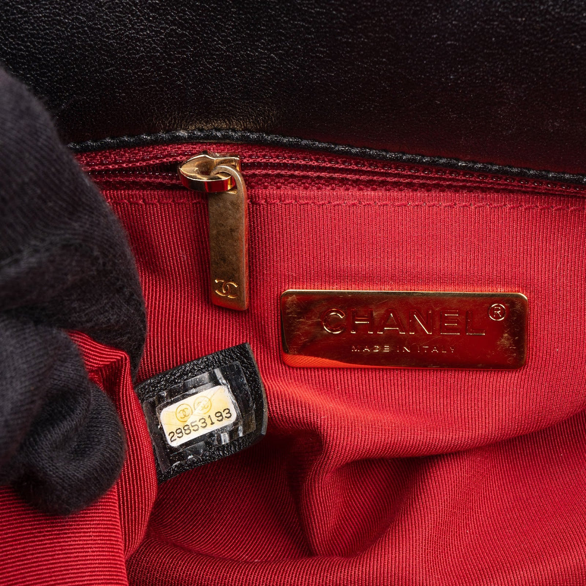 Chanel 19 Lammleder Maxi Single Flap Schultertasche, Bild 13 von 13