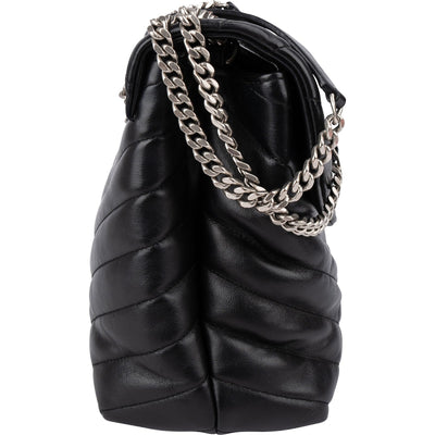 Yves Saint Laurent Quilted Calfskin Loulou Medium Crossbody Bag