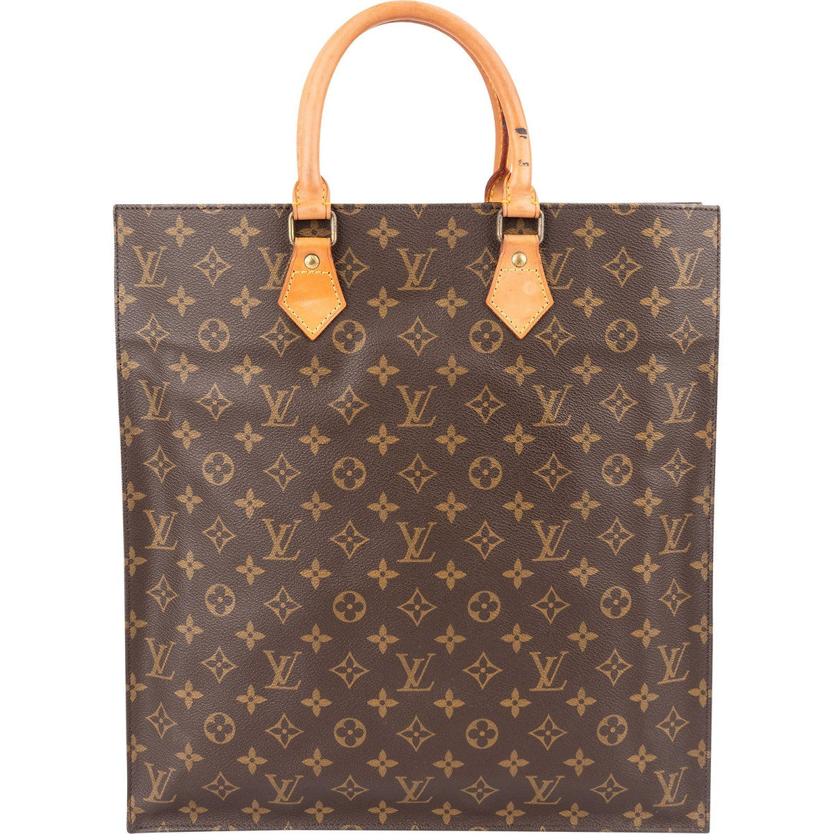 Sac à main Louis Vuitton Sac Plat en toile Monogram