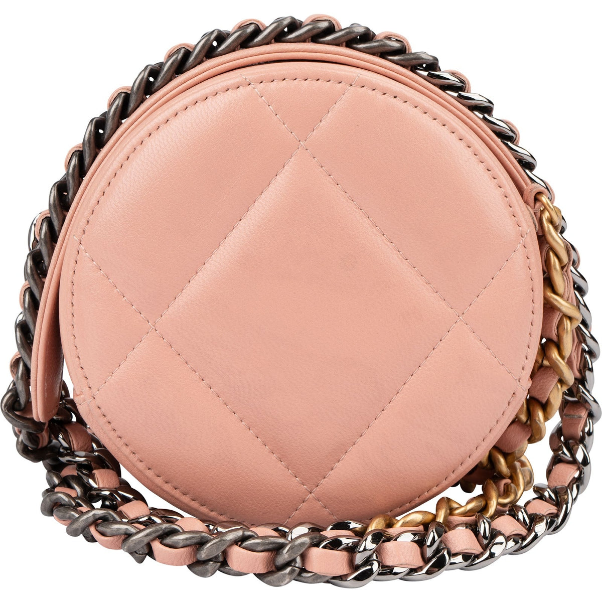Chanel 19 Lammleder Round Umhängetasche, Bild 4 von 13