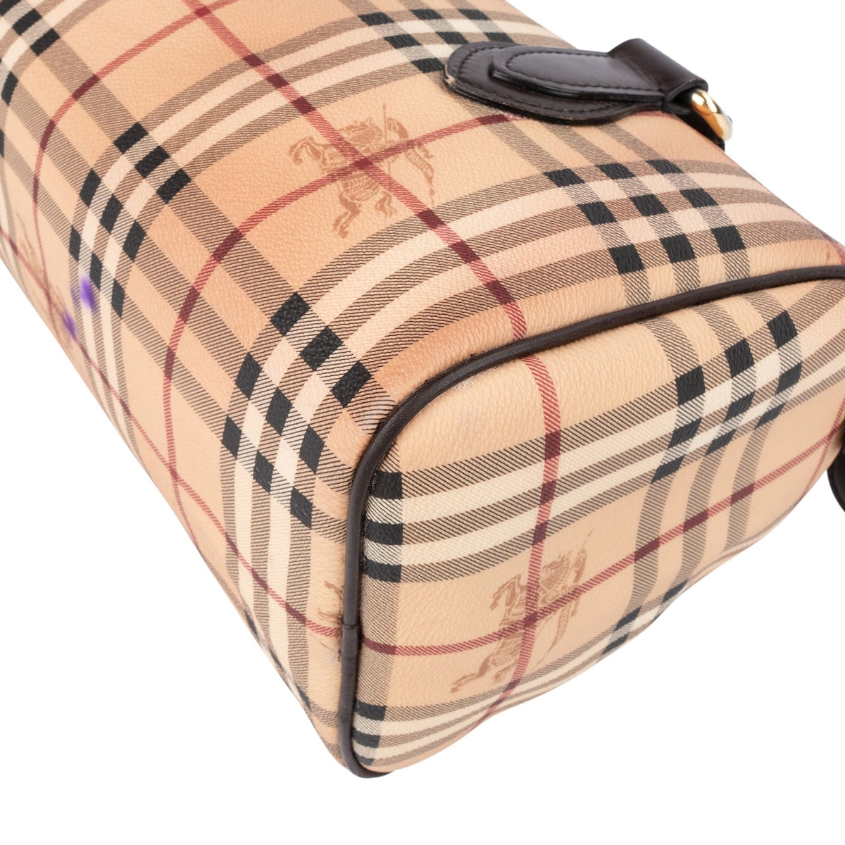 Burberry Haymarket Check Canvas Boston 30 Handtasche, Bild 7 von 10