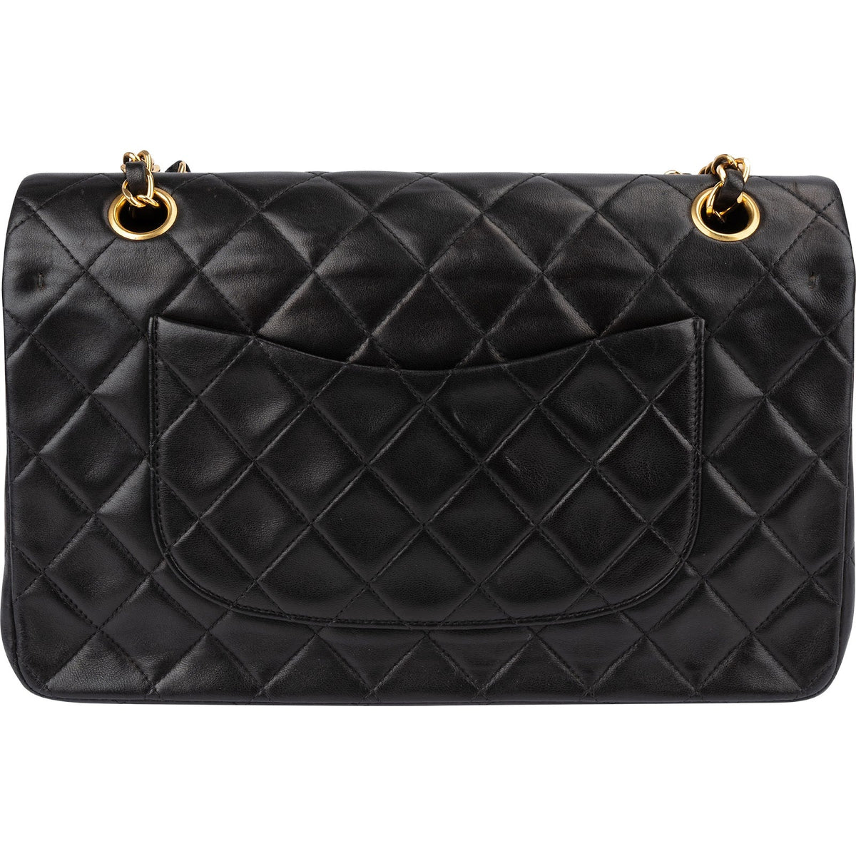 Chanel Lammleder Gold Medium Double Flap Schultertasche, Bild 4 von 14