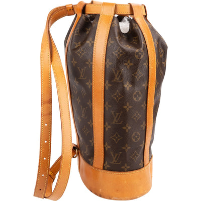 Louis Vuitton Monogram Canvas Randonnee PM Backpack Shoulder Bag