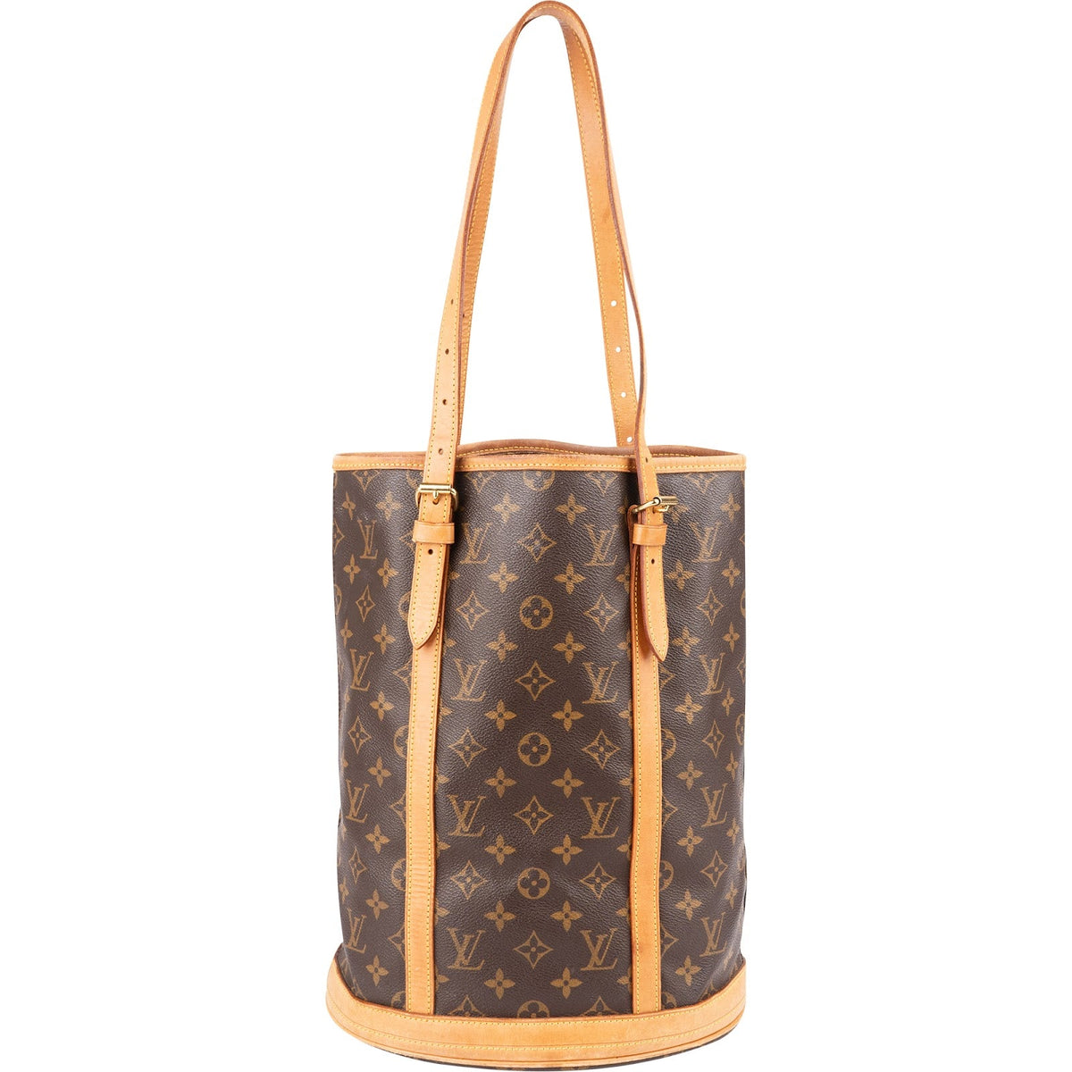 Sac à bandoulière Louis Vuitton Bucket GM en toile Monogram