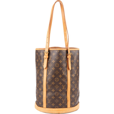 Louis Vuitton Monogram Canvas Bucket GM Shoulder Bag