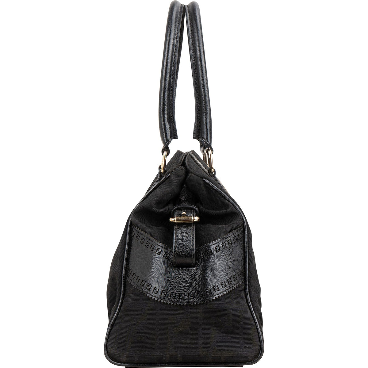 Fendi FF Zucca Canvas Villa Borghese Handtasche, Bild 4 von 11