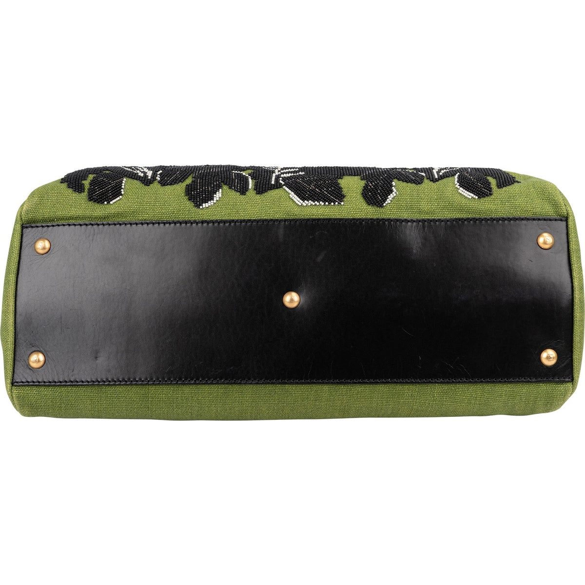 Fendi Limited Floral Embroidered Denim Peekaboo, Bild 6 von 11