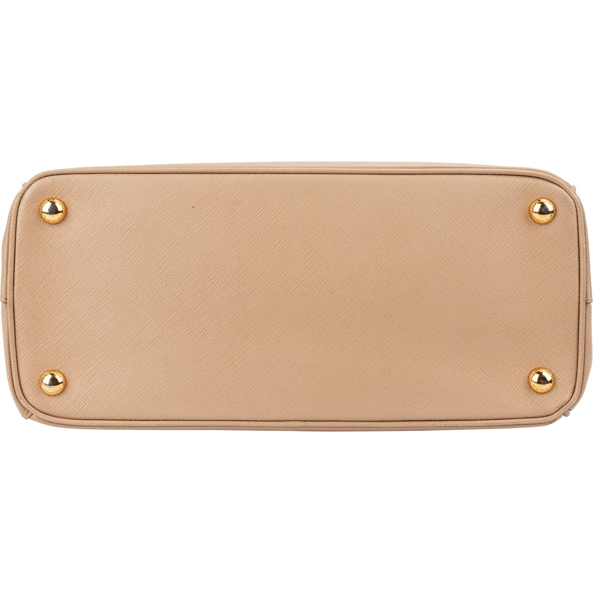 Prada Beige Saffiano Lux Leather Galleria Handbag