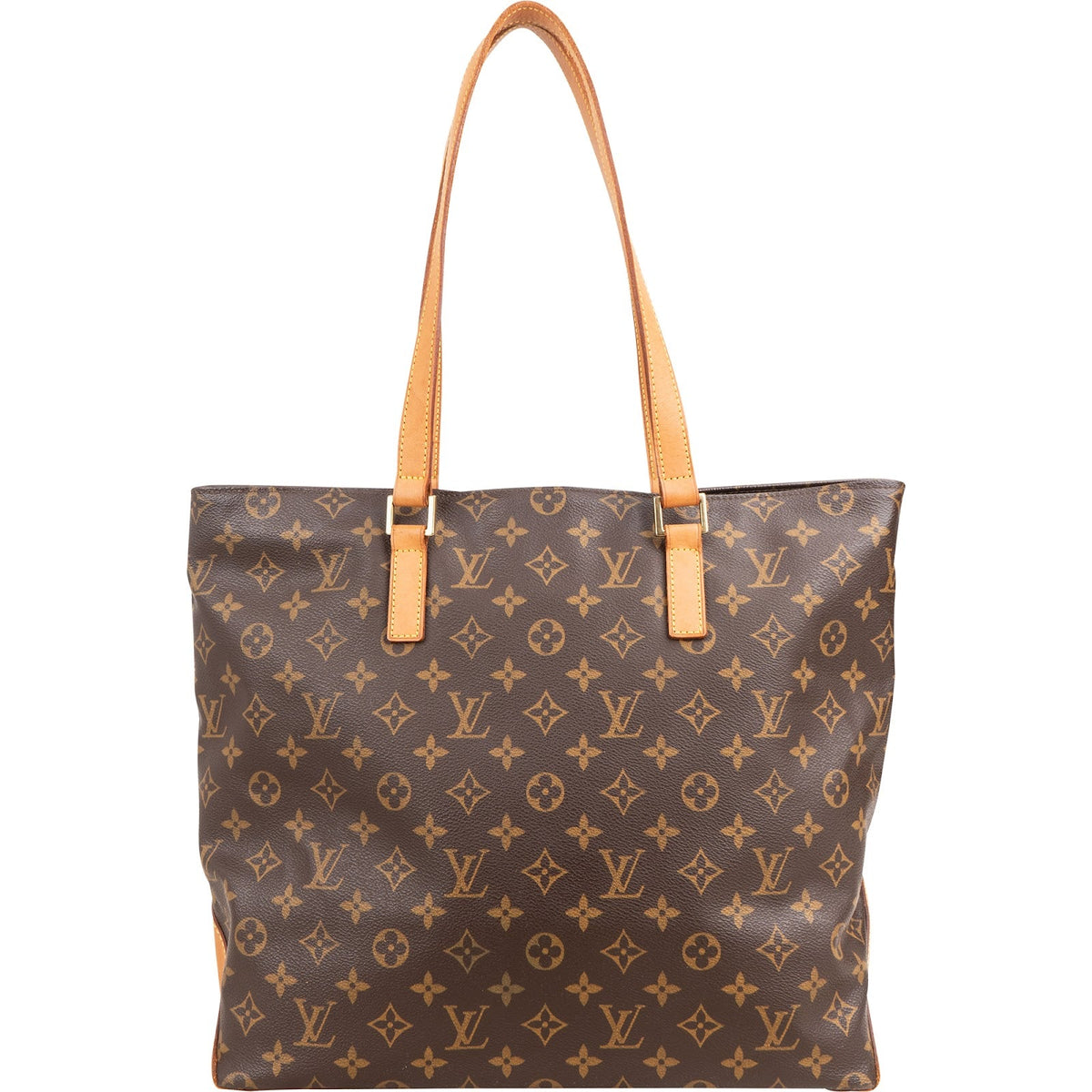 Borsa a spalla Louis Vuitton Cabas Mezzo in tela Monogram