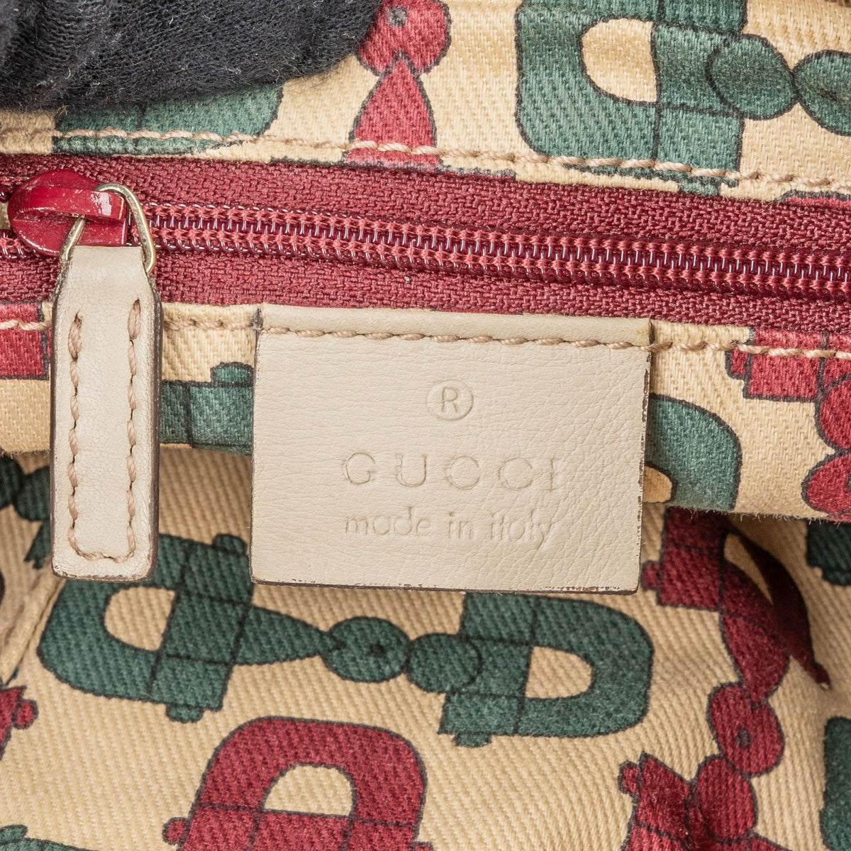 Gucci Guccissima Leder Abbey D-Ring Schultertasche, Bild 9 von 10