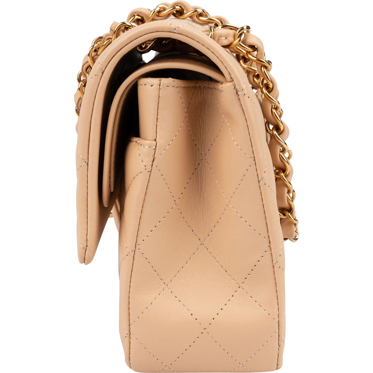 Chanel Lammleder Medium Double Flap Schultertasche, Bild 5 von 15