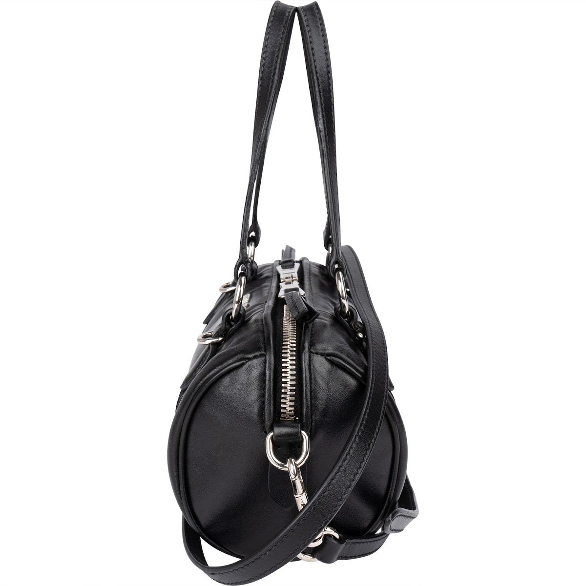 Miu Miu Soft kalfsleren Mini Boston crossbody handtas