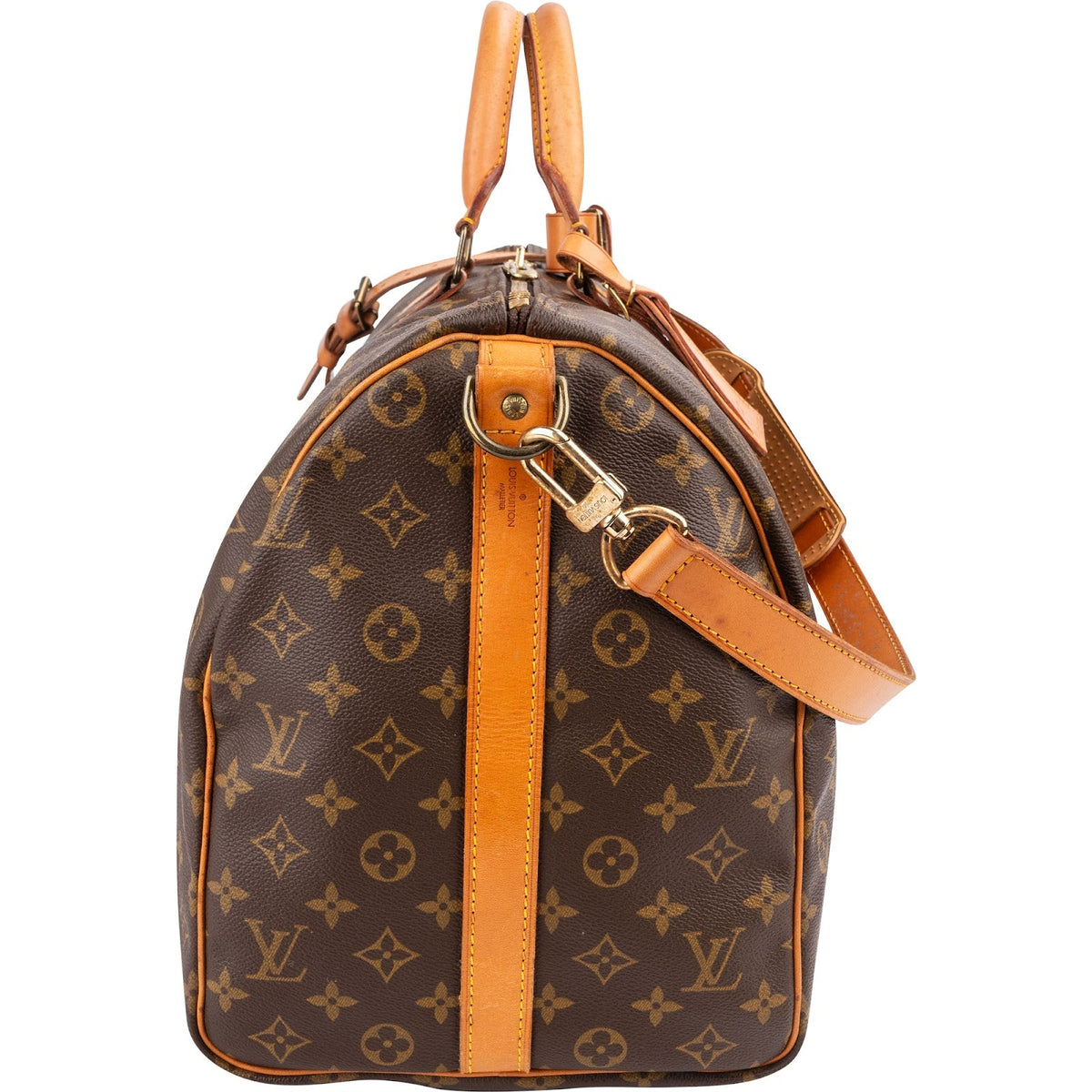 Louis Vuitton Keepall 50 Bandoulière aus Monogram Canvas – Ansicht 3