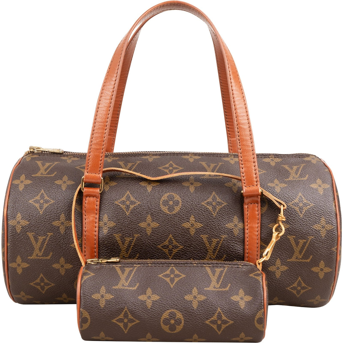 Louis Vuitton Papillon Set aus Monogram Canvas – Vorderansicht
