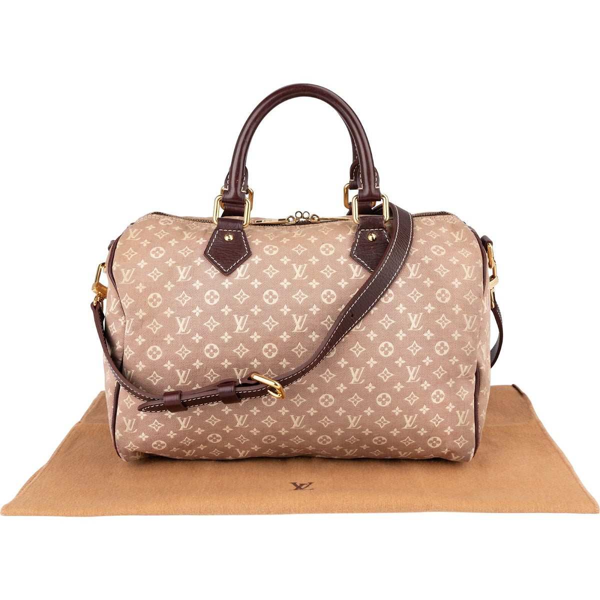 Louis Vuitton Speedy 30 Bandoulière aus Monogram Mini Lin – Ansicht 2