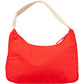 Prada Rot Nylon Tessuto Mini Triangle Handtasche, Bild 4 von 10