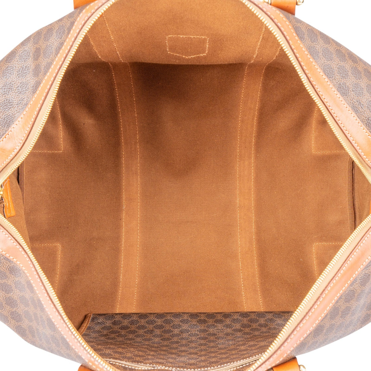 Sac de voyage Celine Boston 45 en toile Monogram Macadam