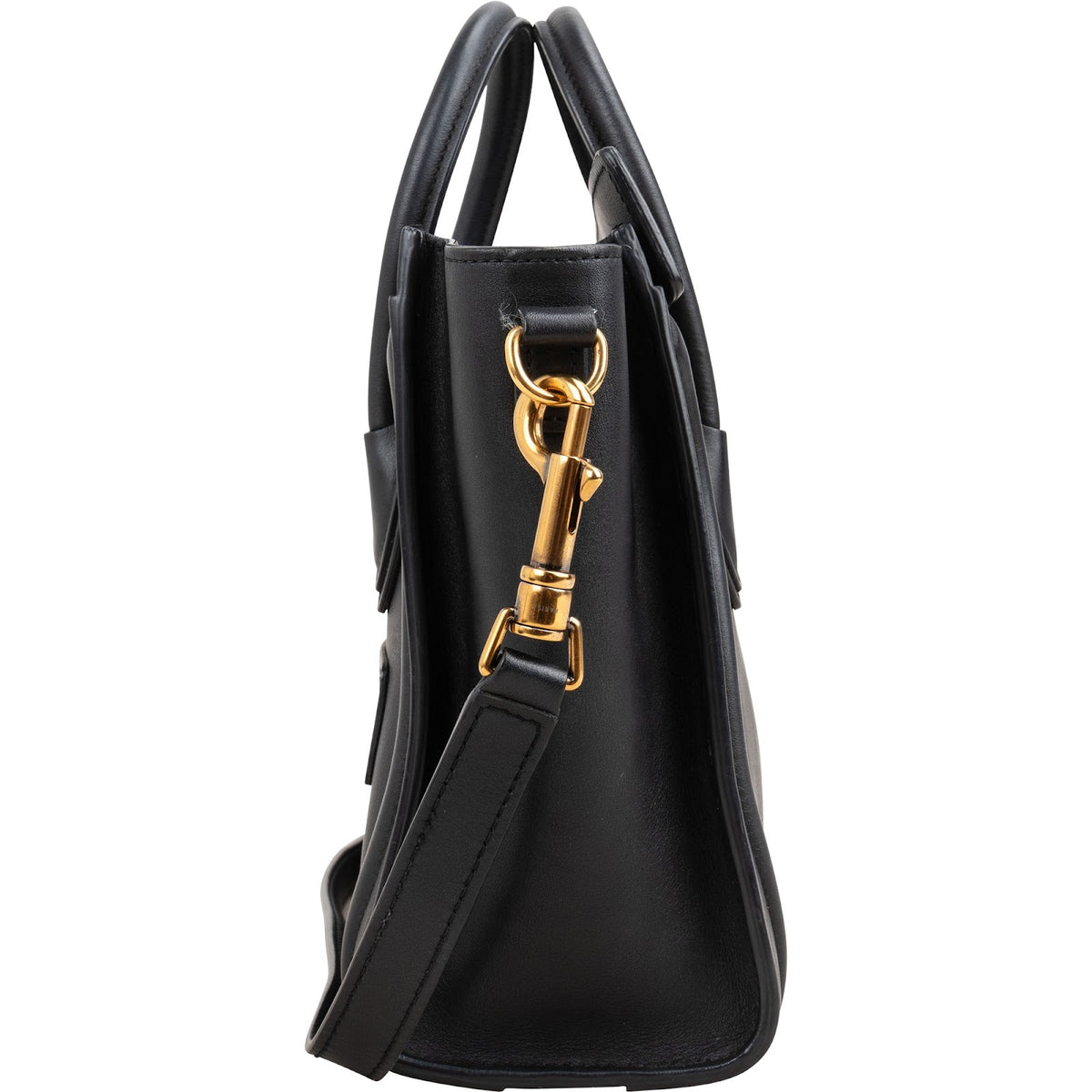 Celine Schwarz Kalbsleder Reisetasche, Bild 6 von 11