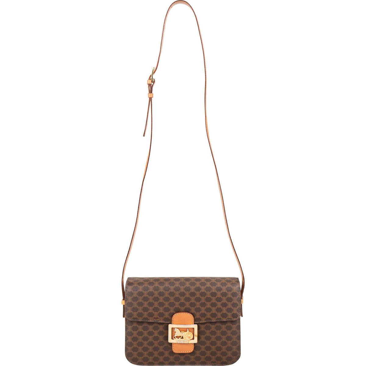 Bolso bandolera Celine Monogram Macadam Horse Triomphe