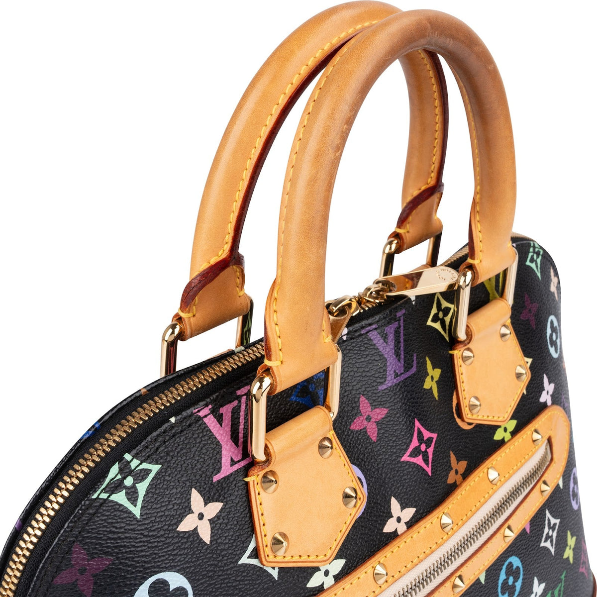 Louis Vuitton Canvas Monogram Murakami meerkleurige Alma PM handtas