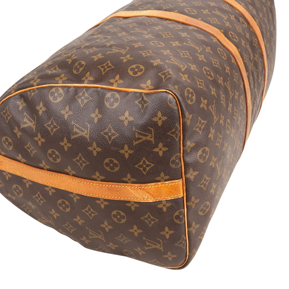 Louis Vuitton Canvas Keepall 60 Bandoulière Reisetasche, Bild 7 von 9