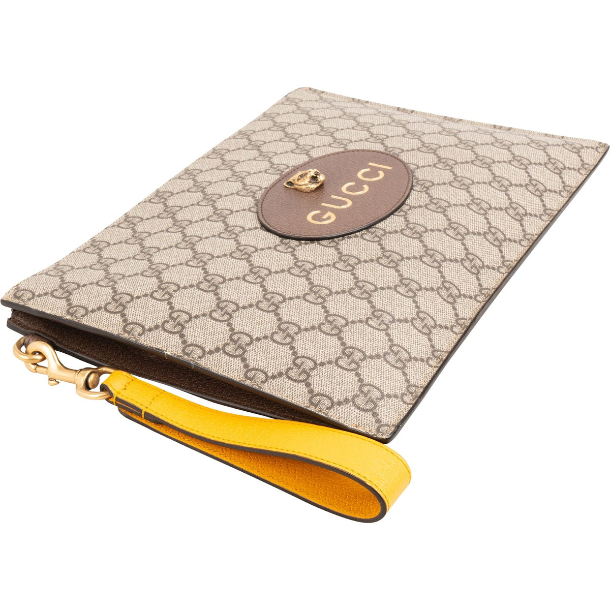 Gucci Monogram GG Supreme Canvas Neo Vintage Clutch, Bild 4 von 7