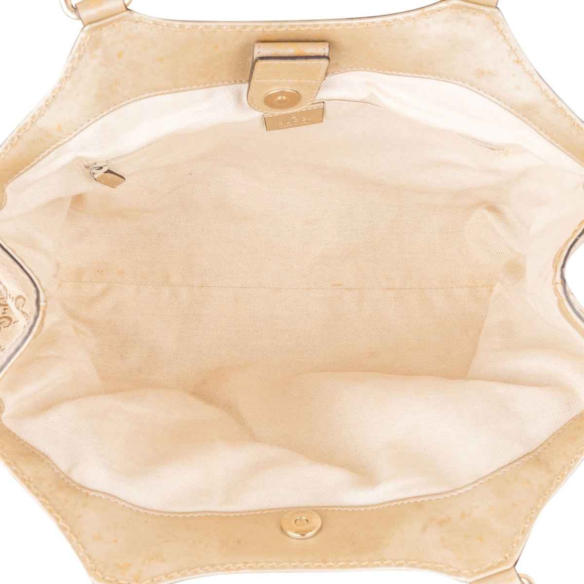 Gucci GG Canvas Metallic Leder Sukey Handtasche, Bild 8 von 10
