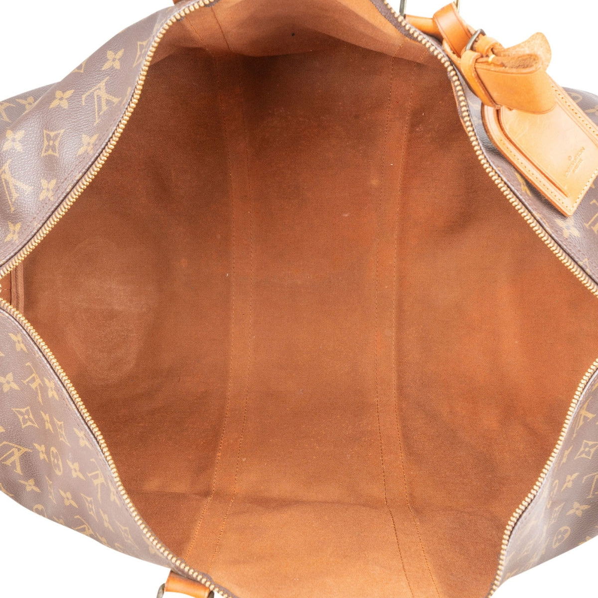 Louis Vuitton Canvas Keepall 60 Bandoulière Reisetasche, Bild 8 von 9