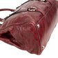 Miu Miu Vitello Lux Shine Leather Tote Buckle Handbag