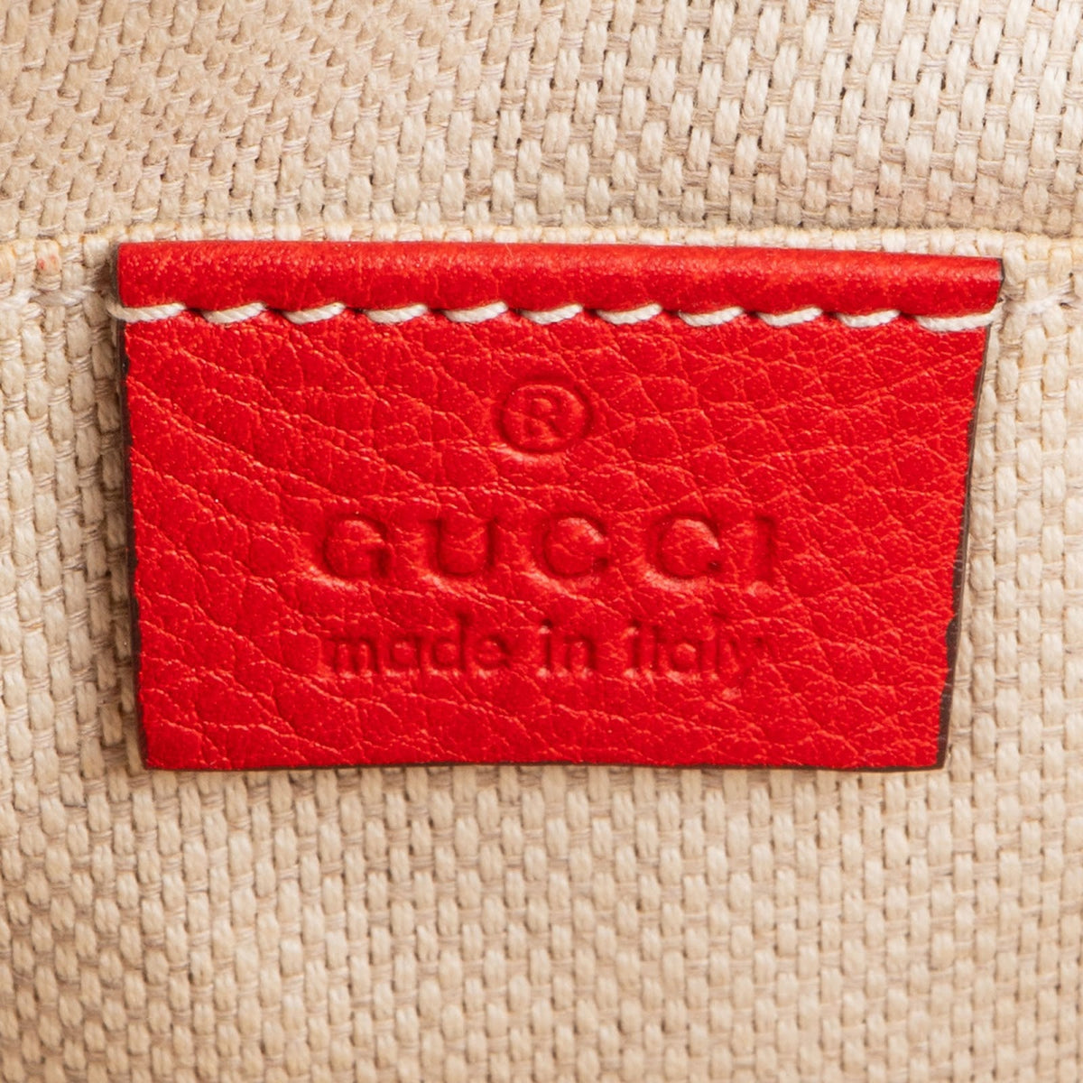 Sac bandoulière Gucci Soho GG Disco en cuir grainé