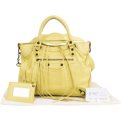 Balenciaga Leather Classic City Crossbody Handbag